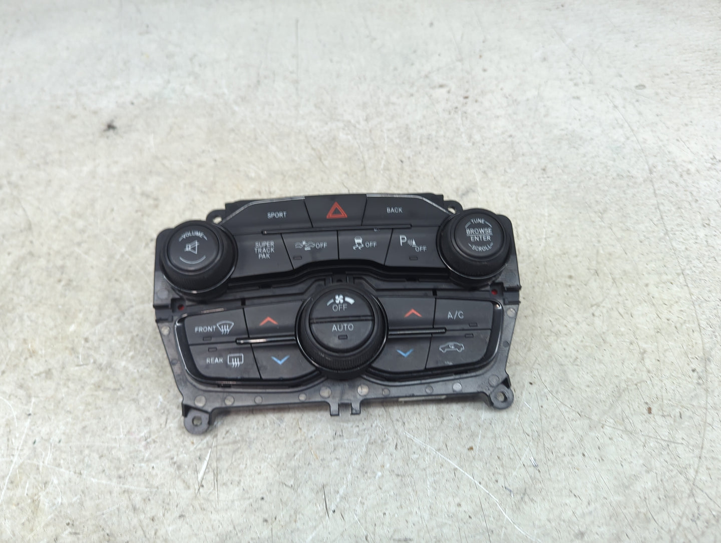 2015-2016 Dodge Challenger Climate Control Module Temperature AC/Heater Replacement P/N:P56054852AI 5PE702YCAD Fits Fits 201