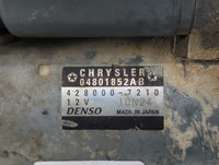 2011-2016 Dodge Challenger Car Starter Motor Solenoid OEM P/N:428000-7210 04801852AB Fits Fits 2011 2012 2013 2014 2015 2016