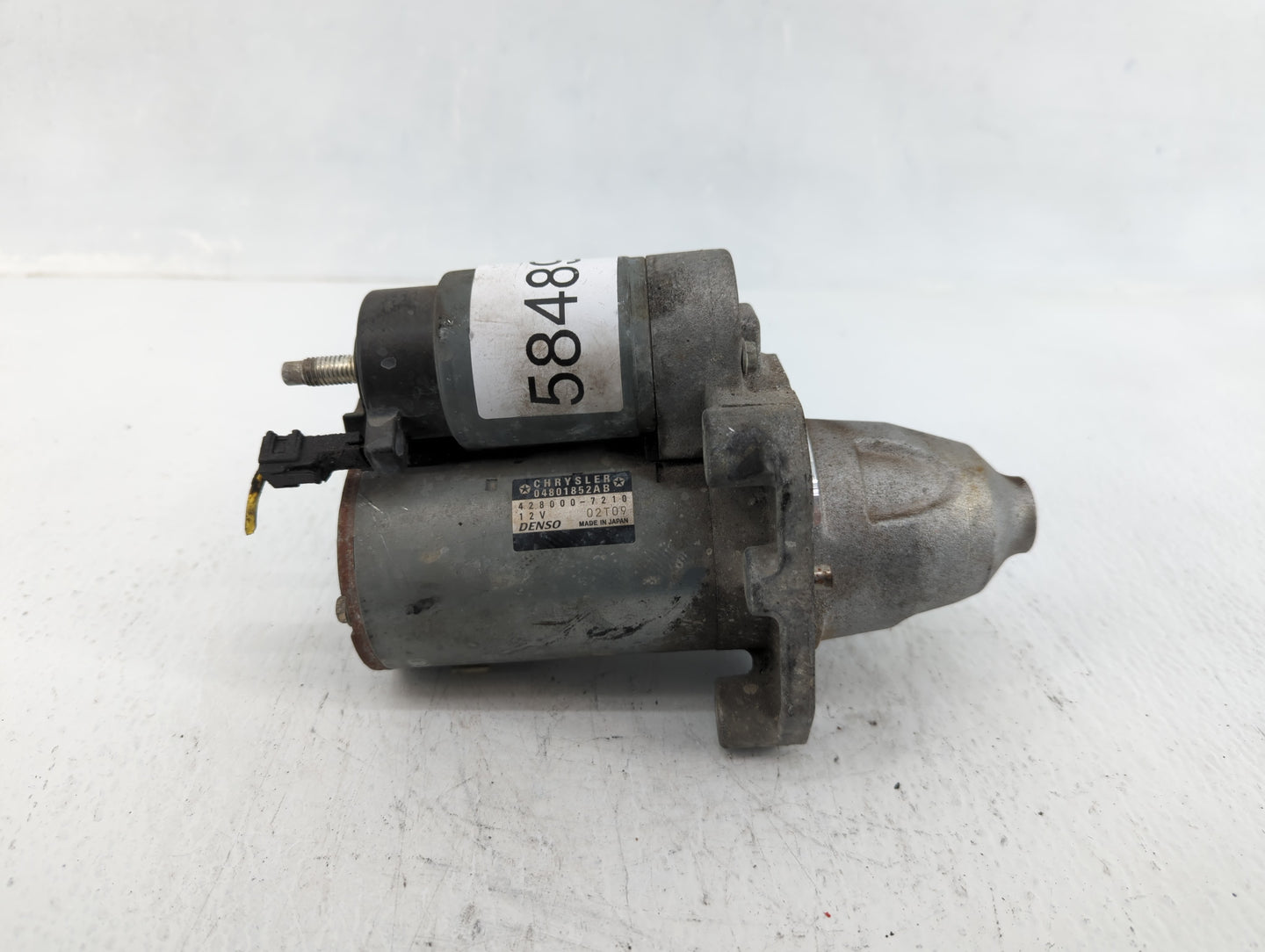 2011-2016 Dodge Challenger Car Starter Motor Solenoid OEM P/N:428000-7210 04801852AB Fits Fits 2011 2012 2013 2014 2015 2016
