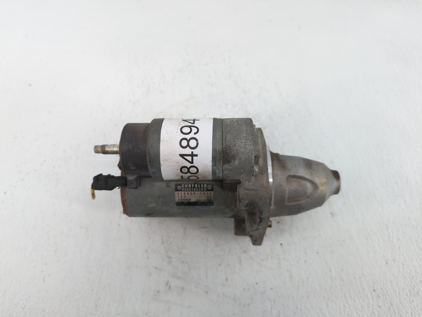 2011-2016 Dodge Challenger Car Starter Motor Solenoid OEM P/N:428000-7210 04801852AB Fits Fits 2011 2012 2013 2014 2015 2016