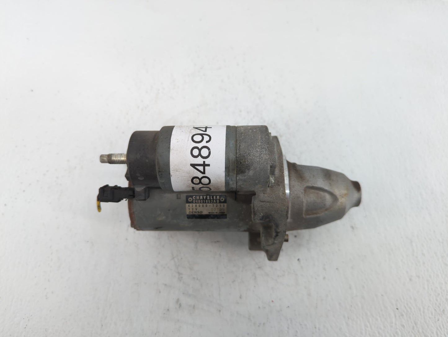 2011-2016 Dodge Challenger Car Starter Motor Solenoid OEM P/N:428000-7210 04801852AB Fits Fits 2011 2012 2013 2014 2015 2016