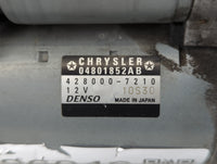 2011-2016 Dodge Challenger Car Starter Motor Solenoid OEM P/N:428000-7210 04801852AB Fits Fits 2011 2012 2013 2014 2015 2016