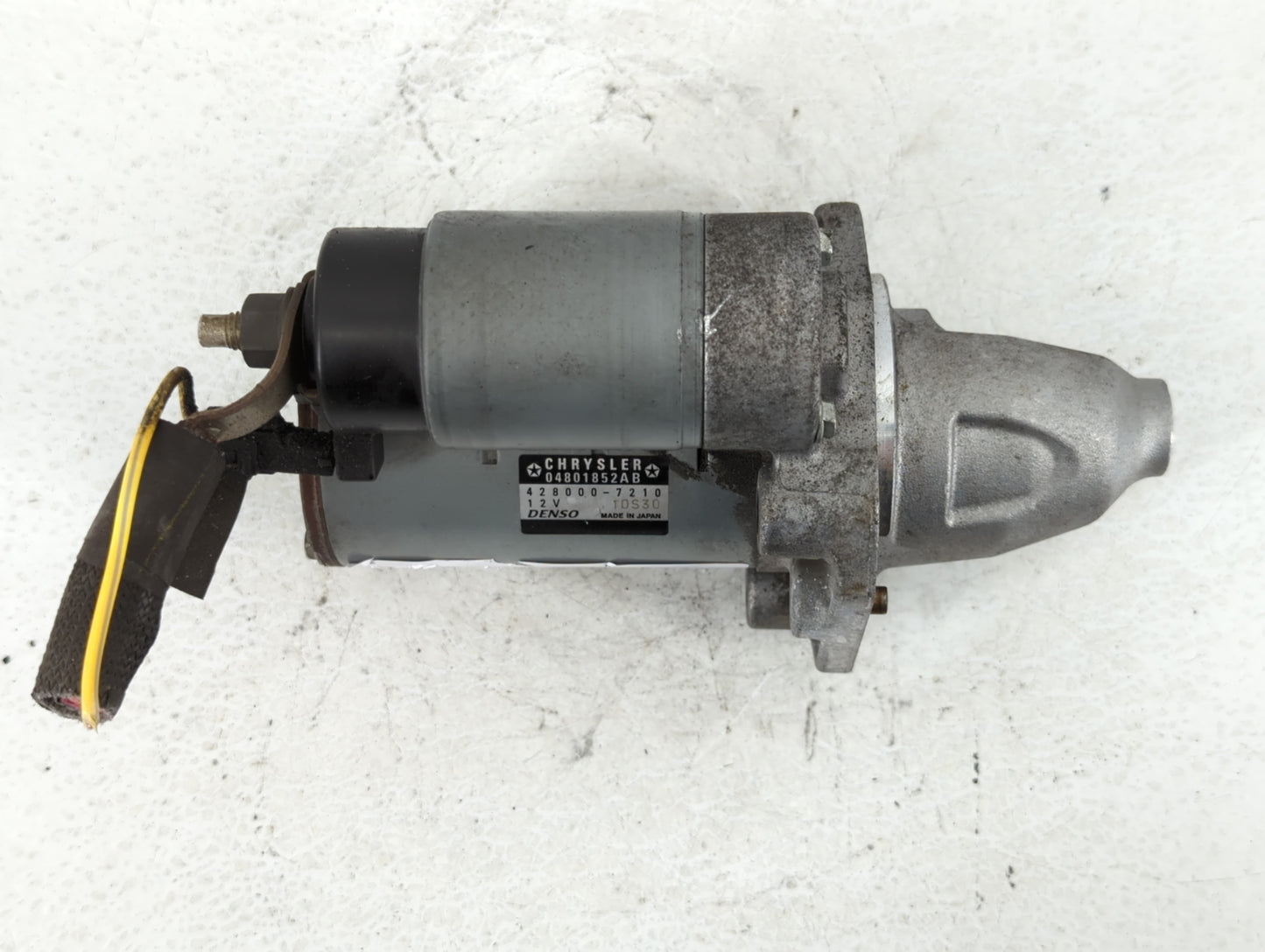 2011-2016 Dodge Challenger Car Starter Motor Solenoid OEM P/N:428000-7210 04801852AB Fits Fits 2011 2012 2013 2014 2015 2016