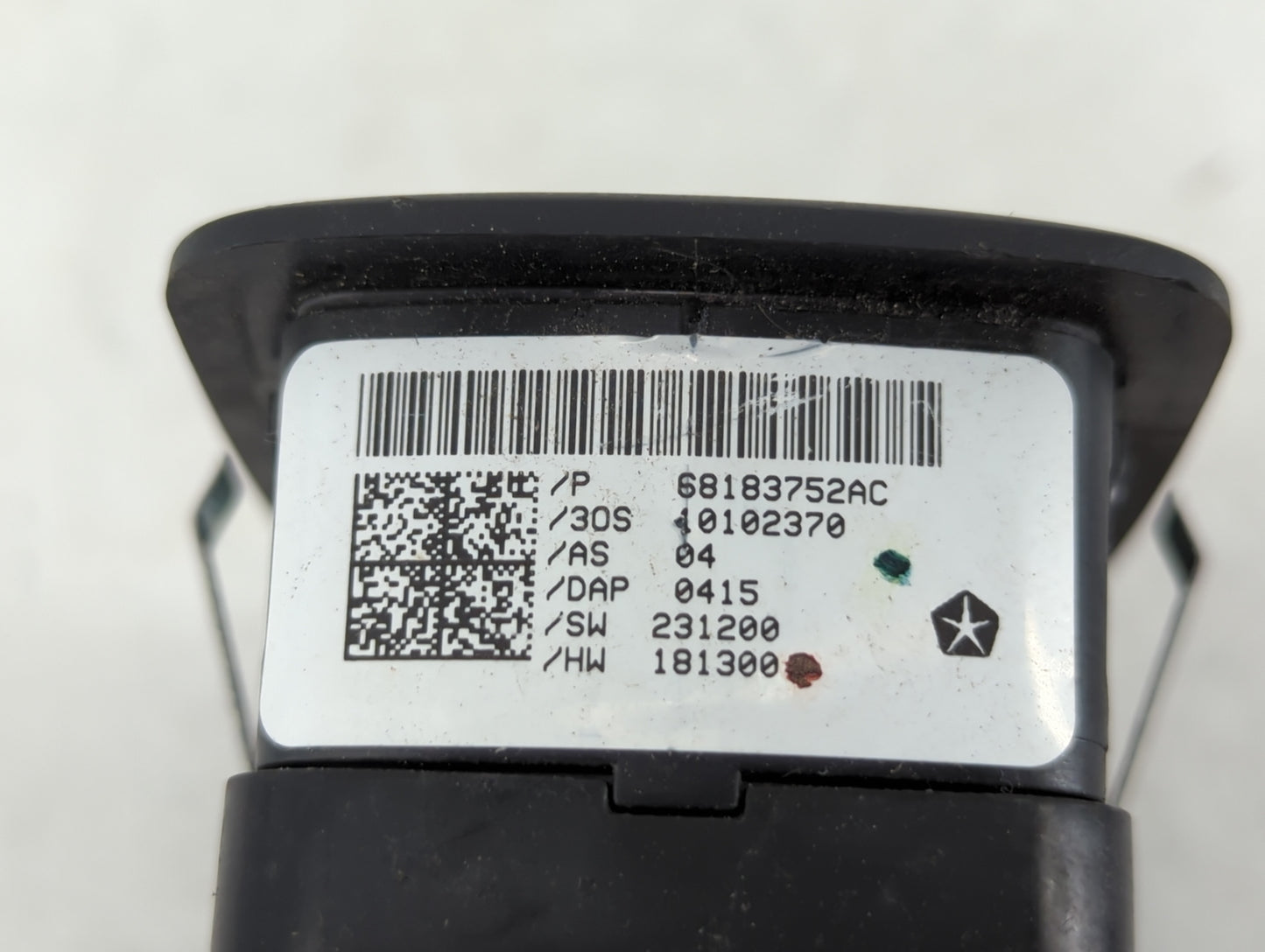 2015-2022 Dodge Challenger Master Power Window Switch Replacement Driver Side Left P/N:68183752AC Fits OEM Used Auto Parts -