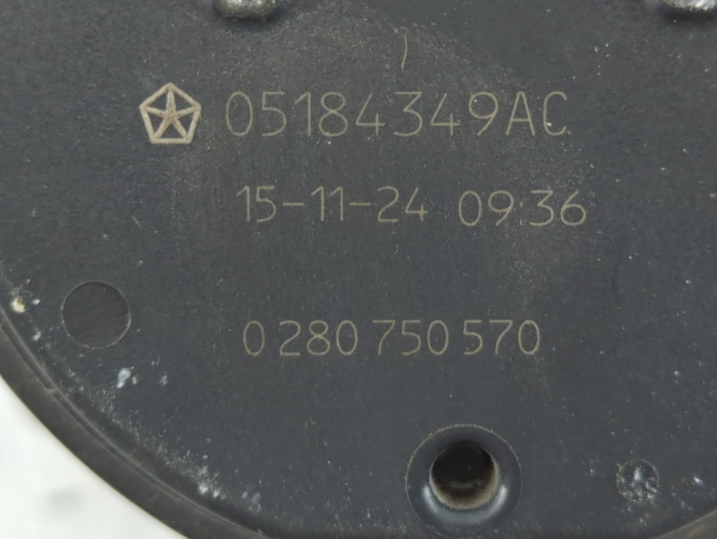 2011-2022 Dodge Challenger Throttle Body P/N:05184349AC 0 280 750 570 Fits OEM Used Auto Parts - Oemusedautoparts1.com