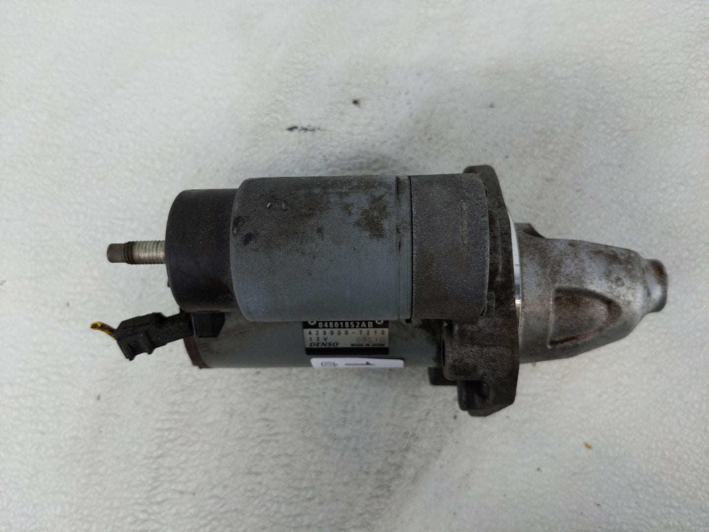 2011-2016 Dodge Charger Car Starter Motor Solenoid OEM P/N:428000-7210 Fits Fits 2011 2012 2013 2014 2015 2016 OEM Used Auto
