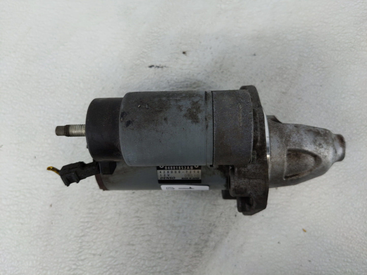 2011-2016 Dodge Charger Car Starter Motor Solenoid OEM P/N:428000-7210 Fits Fits 2011 2012 2013 2014 2015 2016 OEM Used Auto