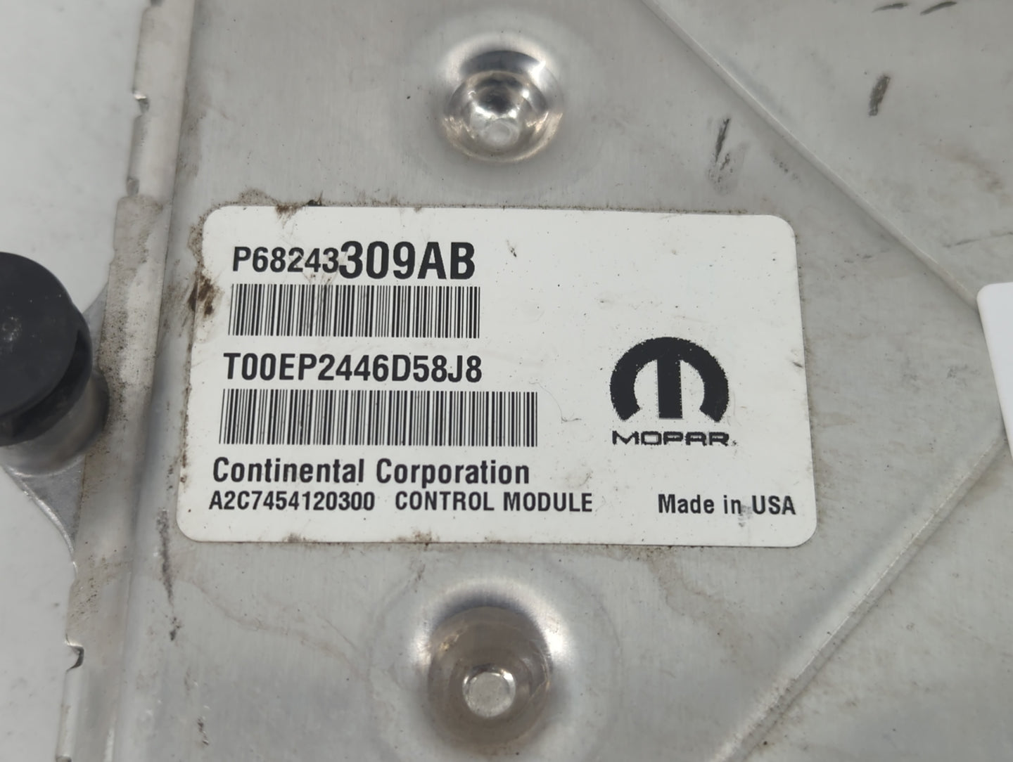 2016-2017 Dodge Charger PCM Engine Control Computer ECU ECM PCU OEM P/N:P68274783AE Fits Fits 2016 2017 OEM Used Auto Parts 