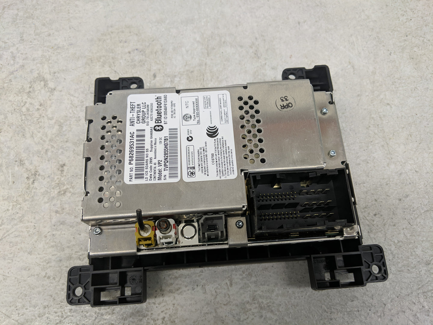 2016-2021 Dodge Charger Information Display Screen - Oemusedautoparts1.com