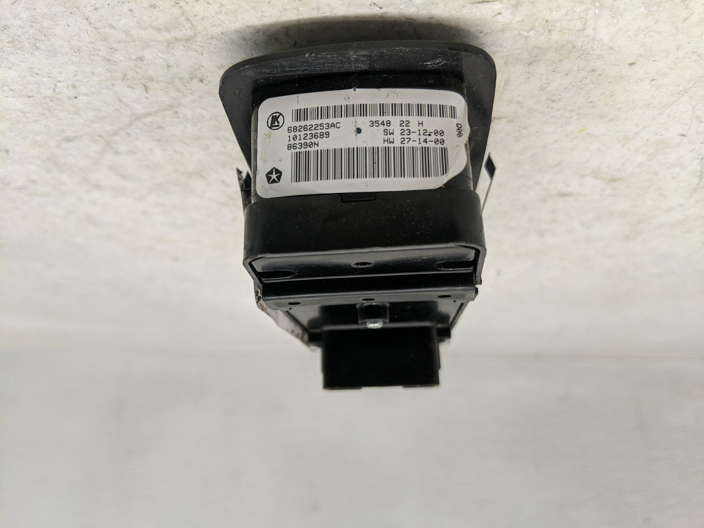 2015-2019 Dodge Charger Master Power Window Switch Replacement Driver Side Left P/N:86390N 10123689 Fits OEM Used Auto Parts