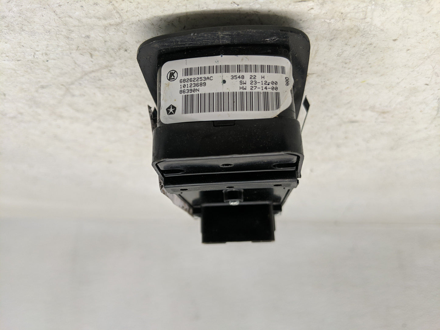 2015-2019 Dodge Charger Master Power Window Switch Replacement Driver Side Left P/N:86390N 10123689 Fits OEM Used Auto Parts
