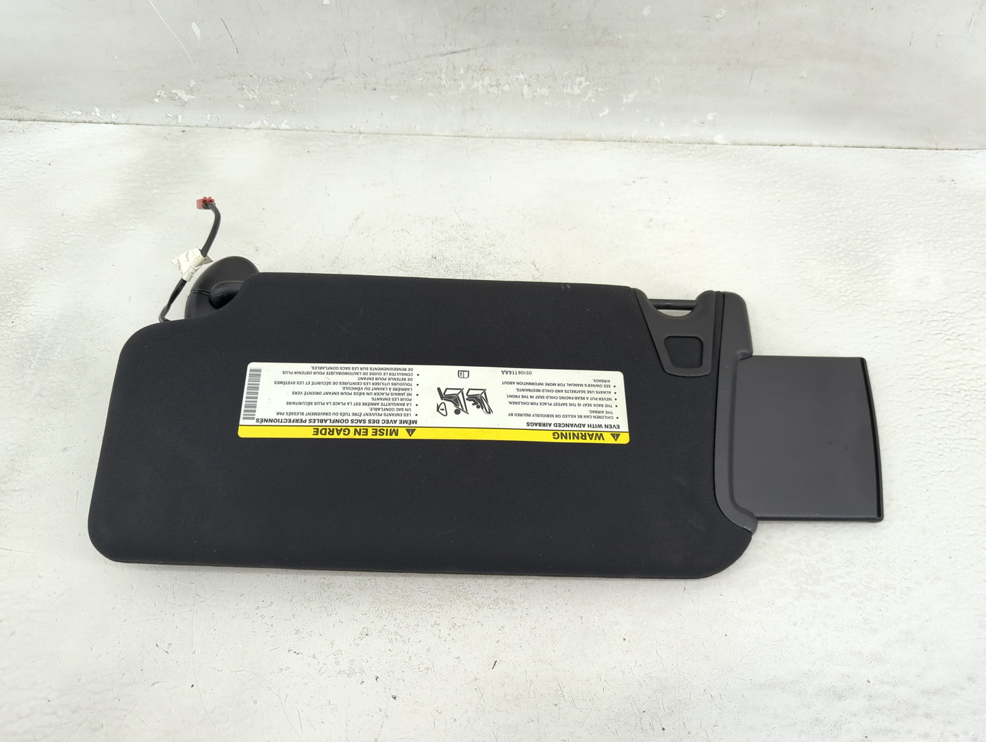 2015-2020 Dodge Charger Sun Visor Shade Replacement Passenger Right Mirror Fits Fits 2015 2016 2017 2018 2019 2020 OEM Used 