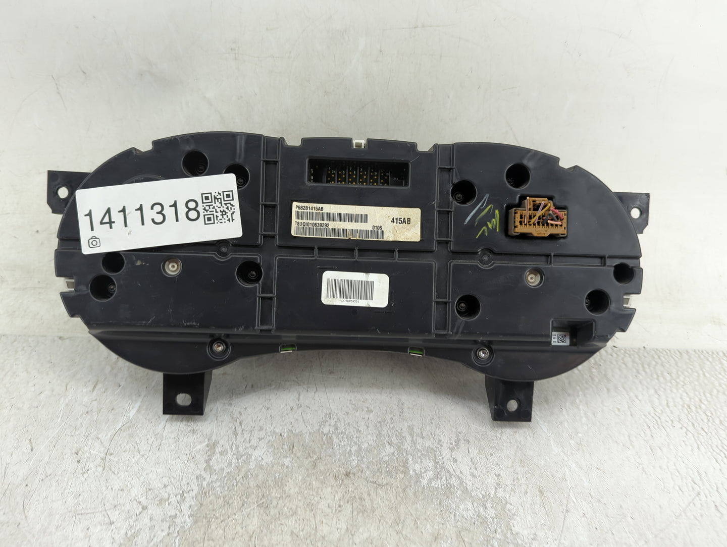 2016 Dodge Charger Instrument Cluster Speedometer Gauges P/N:68281415AB Fits OEM Used Auto Parts - Oemusedautoparts1.com