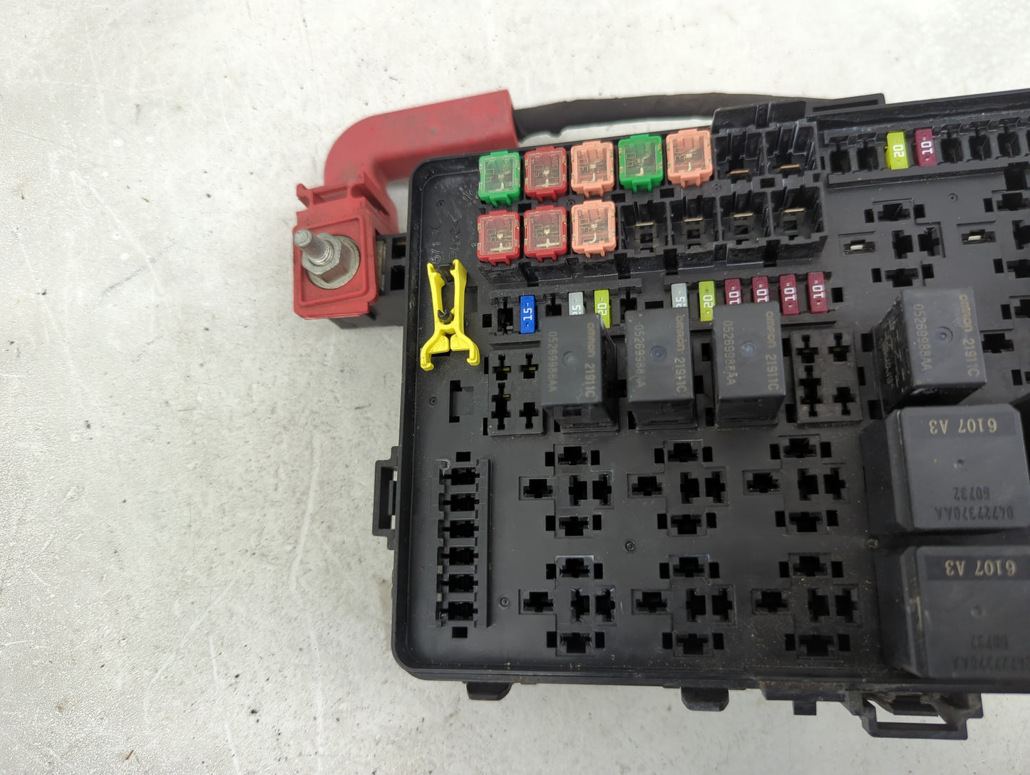 2015-2016 Dodge Charger Fusebox Fuse Box Panel Relay Module P/N:P68274139AD Fits Fits 2015 2016 OEM Used Auto Parts - Oemuse