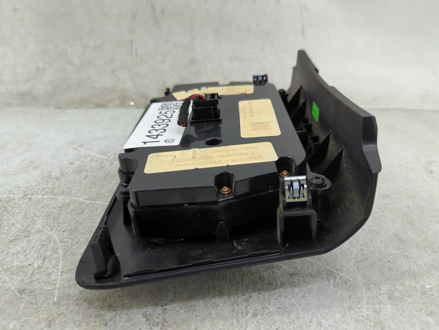 2015-2016 Dodge Charger Climate Control Module Temperature AC/Heater Replacement P/N:P56054676AB Fits Fits 2015 2016 OEM Use