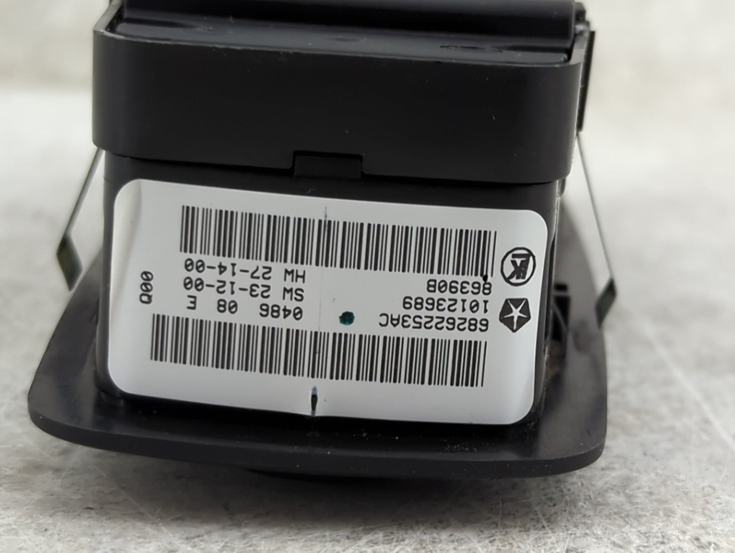 2015-2019 Dodge Charger Master Power Window Switch Replacement Driver Side Left P/N:68262253AC 10123689 Fits OEM Used Auto P