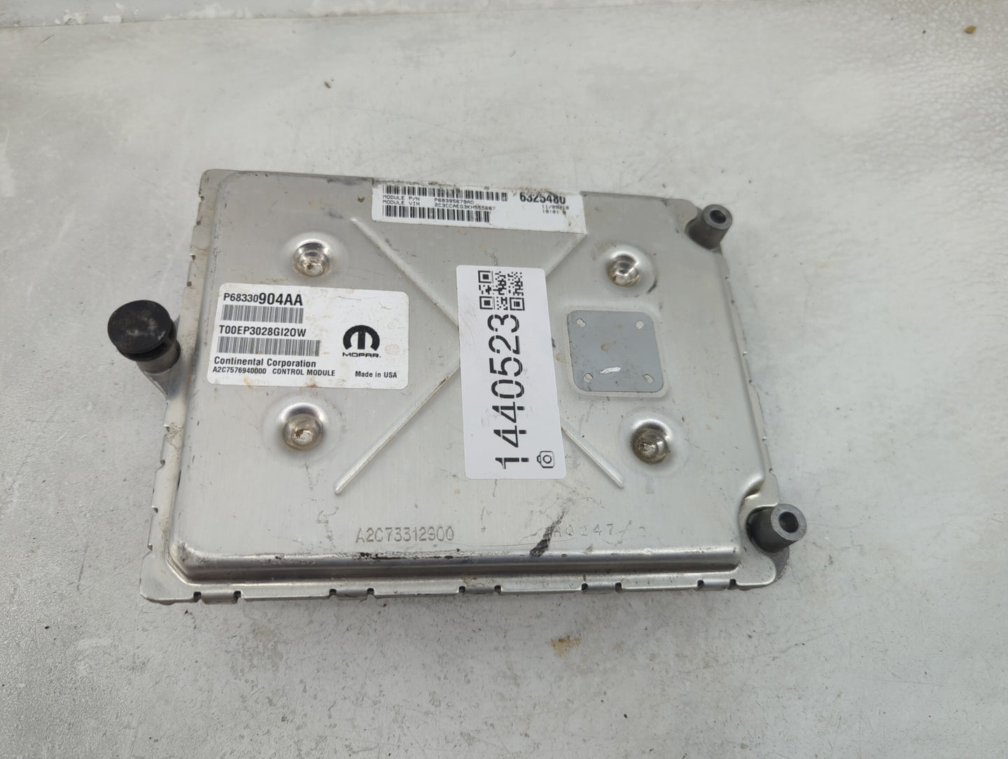 2018-2019 Dodge Charger PCM Engine Control Computer ECU ECM PCU OEM P/N:P68330904AA P68395679AD, A2C7576940000 Fits Fits 201