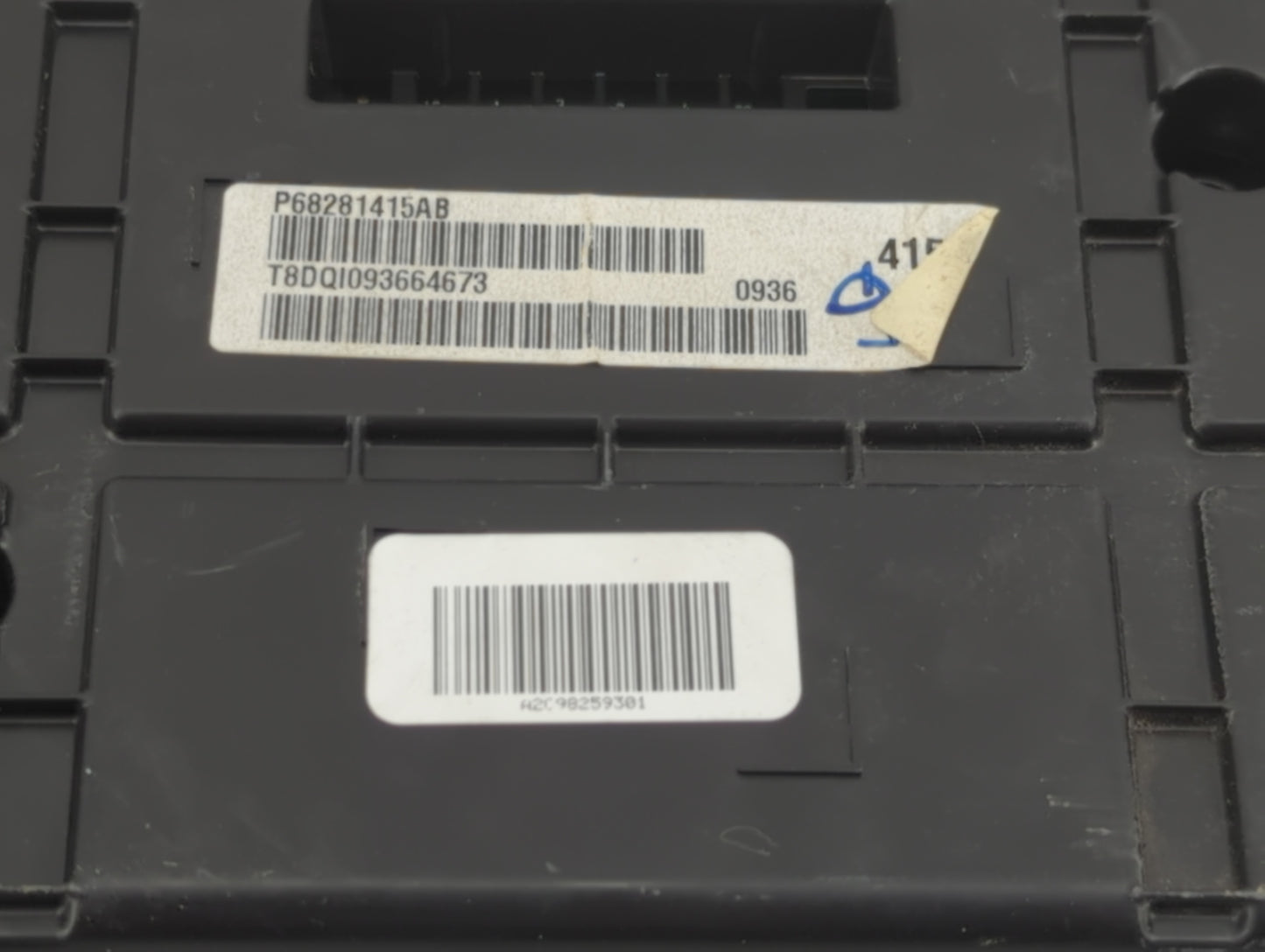2016 Dodge Charger Instrument Cluster Speedometer Gauges P/N:P68281415AB Fits OEM Used Auto Parts - Oemusedautoparts1.com