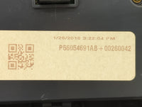 2016 Dodge Charger Climate Control Module Temperature AC/Heater Replacement P/N:P56054691AB Fits OEM Used Auto Parts - Oemus