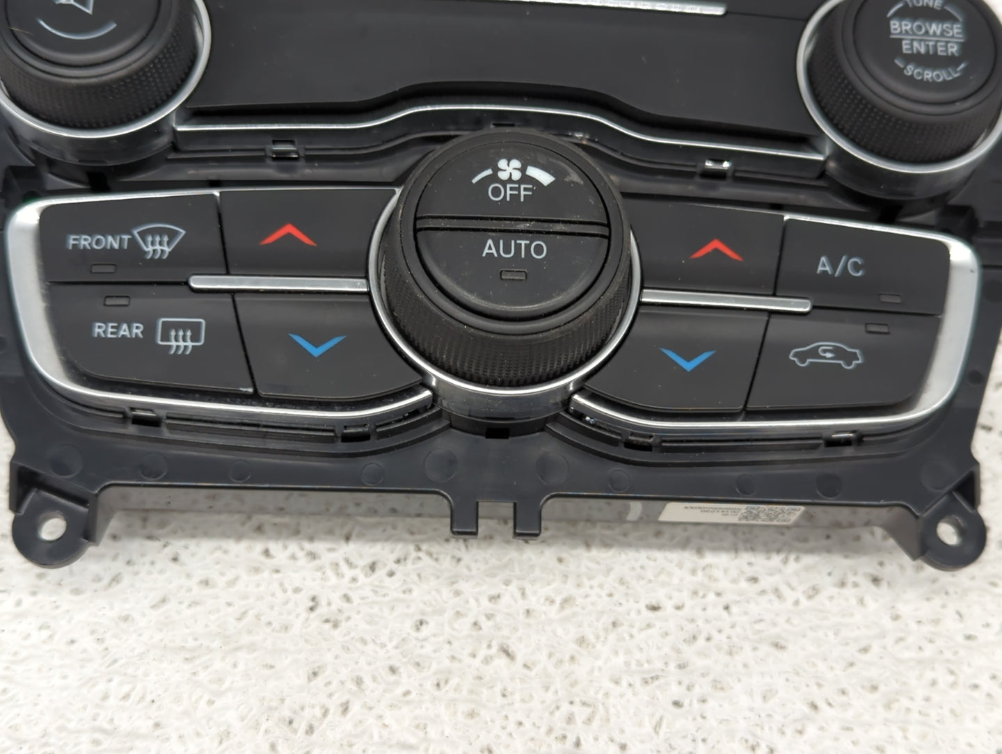 2015-2016 Dodge Charger Climate Control Module Temperature AC/Heater Replacement P/N:P56054676AB Fits Fits 2015 2016 OEM Use