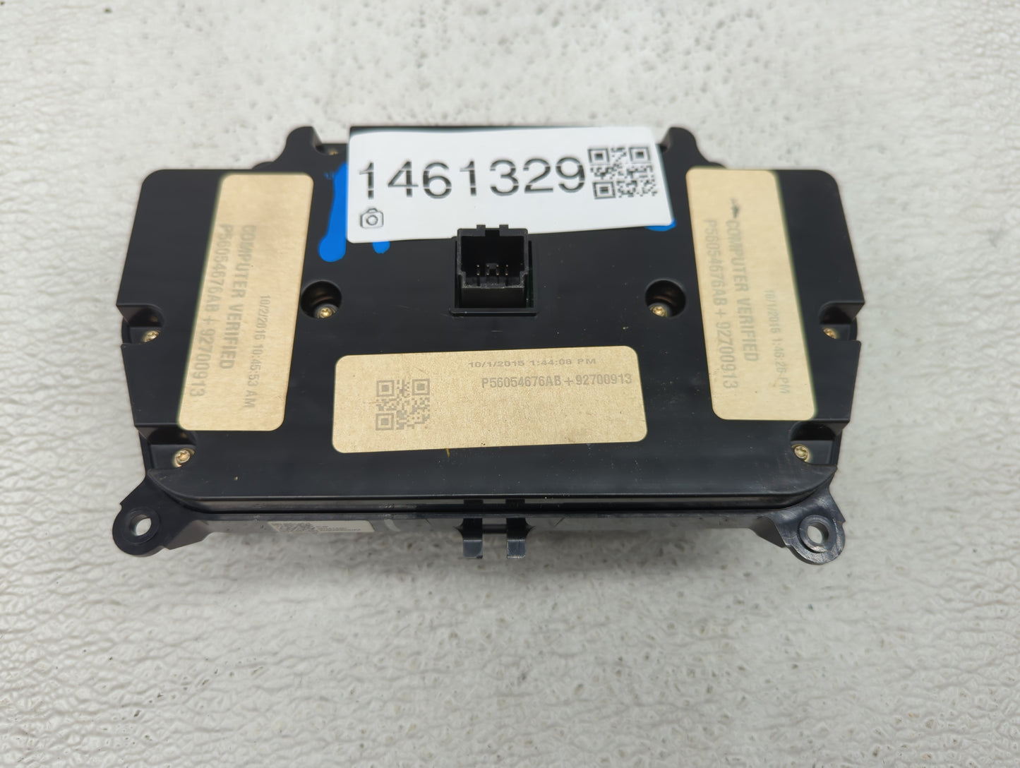 2015-2016 Dodge Charger Climate Control Module Temperature AC/Heater Replacement P/N:P56054676AB Fits Fits 2015 2016 OEM Use