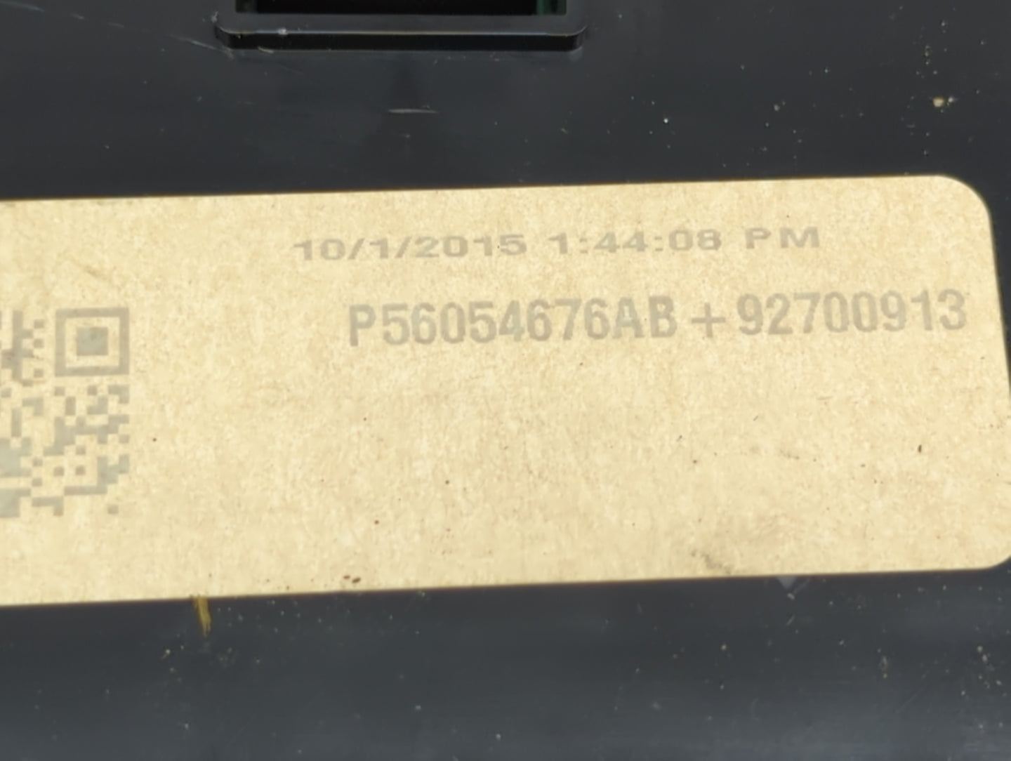 2015-2016 Dodge Charger Climate Control Module Temperature AC/Heater Replacement P/N:P56054676AB Fits Fits 2015 2016 OEM Use