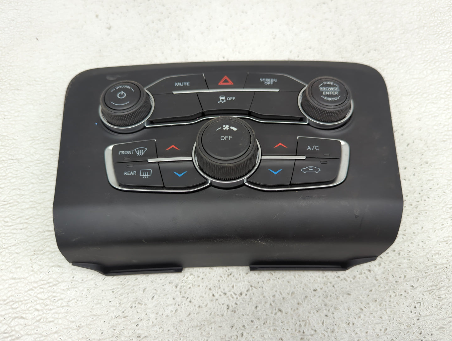 2015-2016 Dodge Charger Climate Control Module Temperature AC/Heater Replacement P/N:P68293614AC 52980244 Fits Fits 2015 201