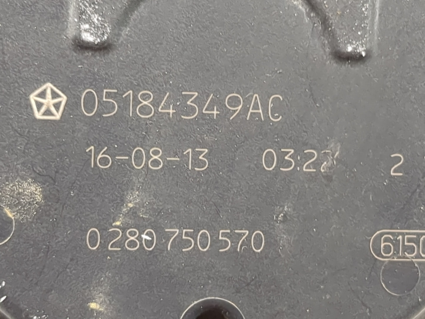 2011-2022 Dodge Charger Throttle Body P/N:05184349AC 0280750570 Fits OEM Used Auto Parts - Oemusedautoparts1.com