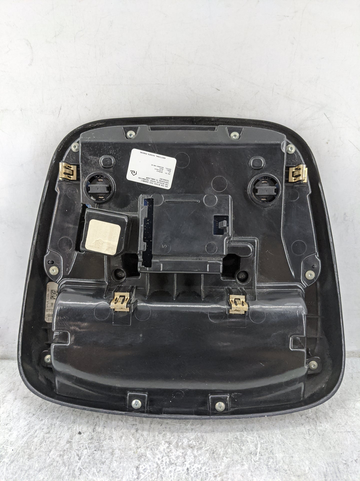2016 Dodge Charger Overhead Roof Console Black - Oemusedautoparts1.com