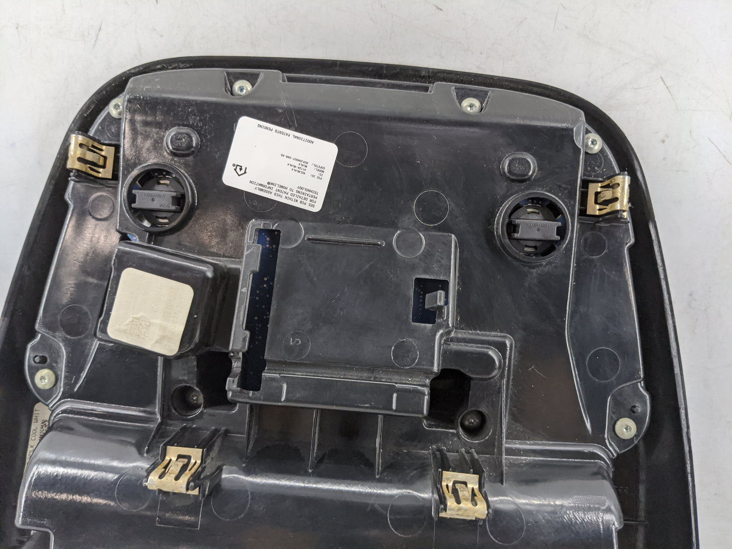 2016 Dodge Charger Overhead Roof Console Black - Oemusedautoparts1.com