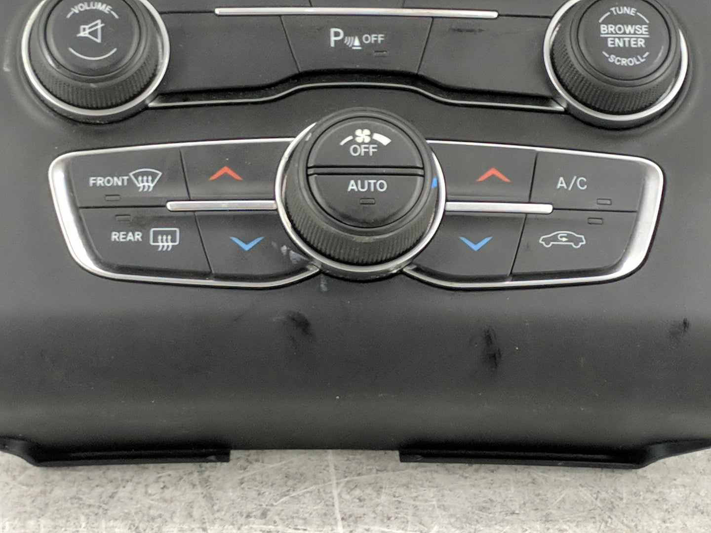 2015-2016 Dodge Charger Climate Control Module Temperature AC/Heater Replacement P/N:P56054691AB Fits Fits 2015 2016 OEM Use