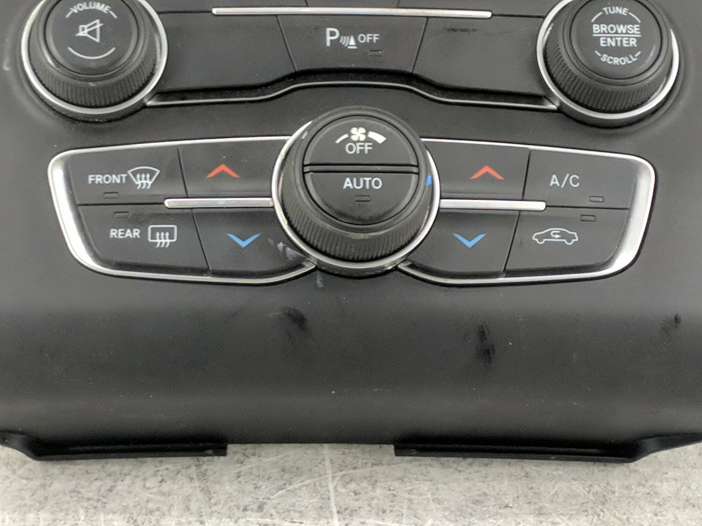 2015-2016 Dodge Charger Climate Control Module Temperature AC/Heater Replacement P/N:P56054691AB Fits Fits 2015 2016 OEM Use