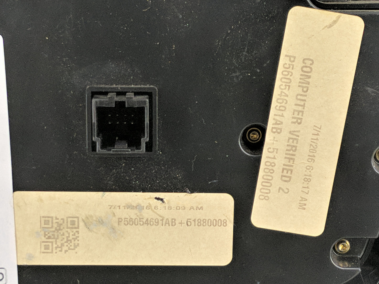 2015-2016 Dodge Charger Climate Control Module Temperature AC/Heater Replacement P/N:P56054691AB Fits Fits 2015 2016 OEM Use