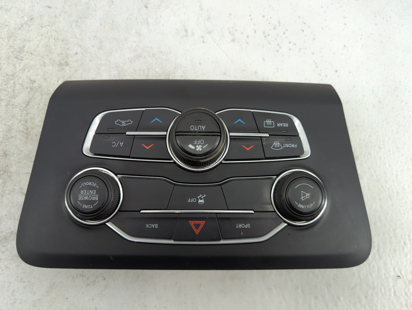2015-2016 Dodge Charger Climate Control Module Temperature AC/Heater Replacement P/N:P56054678AB Fits Fits 2015 2016 OEM Use