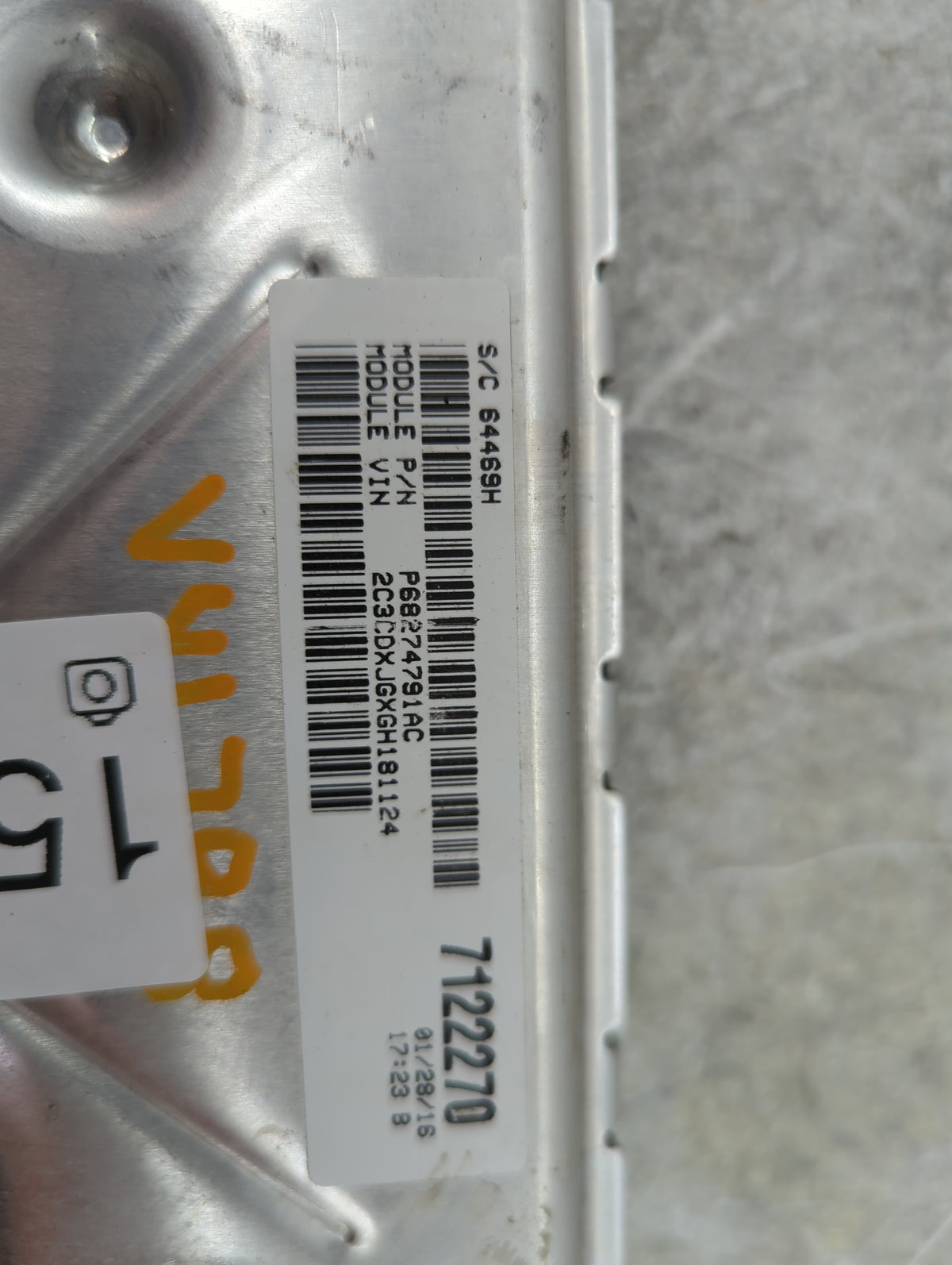 2016-2017 Dodge Charger PCM Engine Control Computer ECU ECM PCU OEM P/N:P68243309AA A2C74541201100 Fits Fits 2016 2017 OEM U