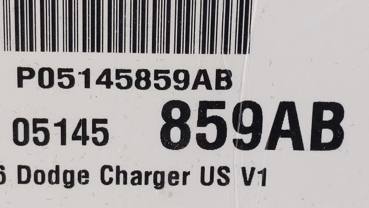 2016 Dodge Charger Owners Manual Book Guide OEM Used Auto Parts - Oemusedautoparts1.com
