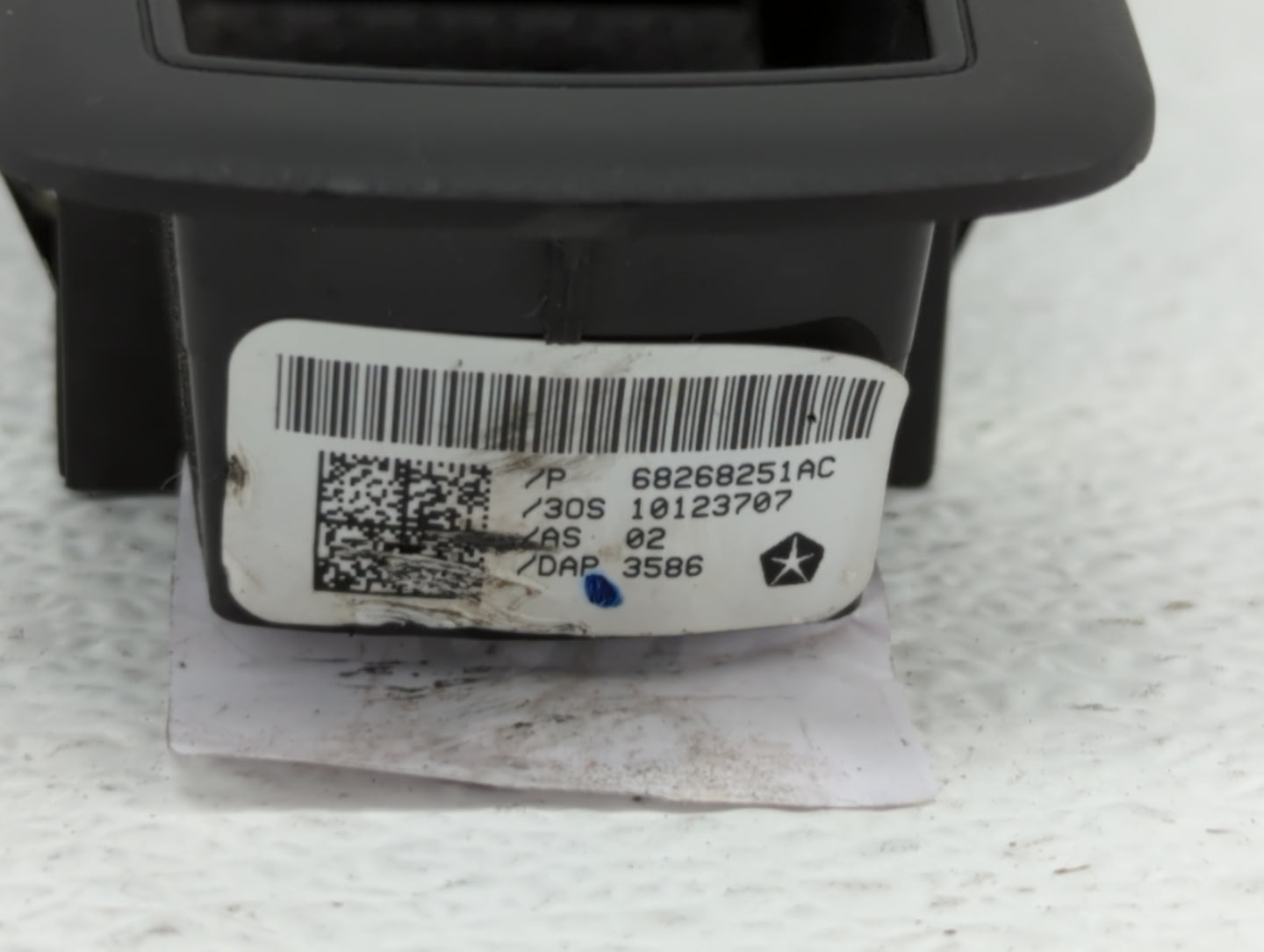 2016 Dodge Charger Master Power Window Switch Replacement Driver Side Left P/N:68268251AC Fits OEM Used Auto Parts - Oemused