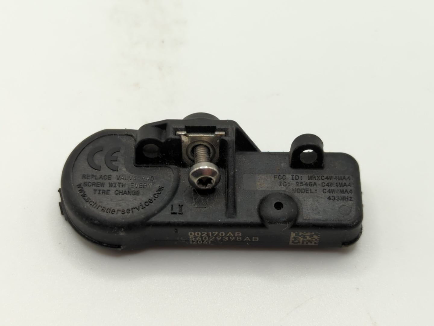 2016 Dodge Charger Tire Pressure Monitoring System Sensor Tpms - Oemusedautoparts1.com