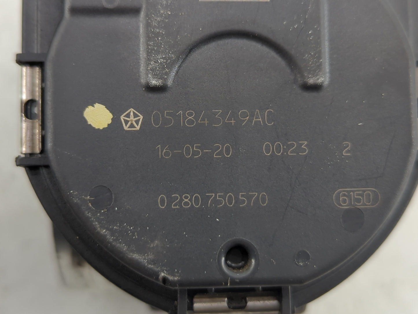 2011-2022 Dodge Charger Throttle Body P/N:05184349AE 05184349AC Fits OEM Used Auto Parts - Oemusedautoparts1.com