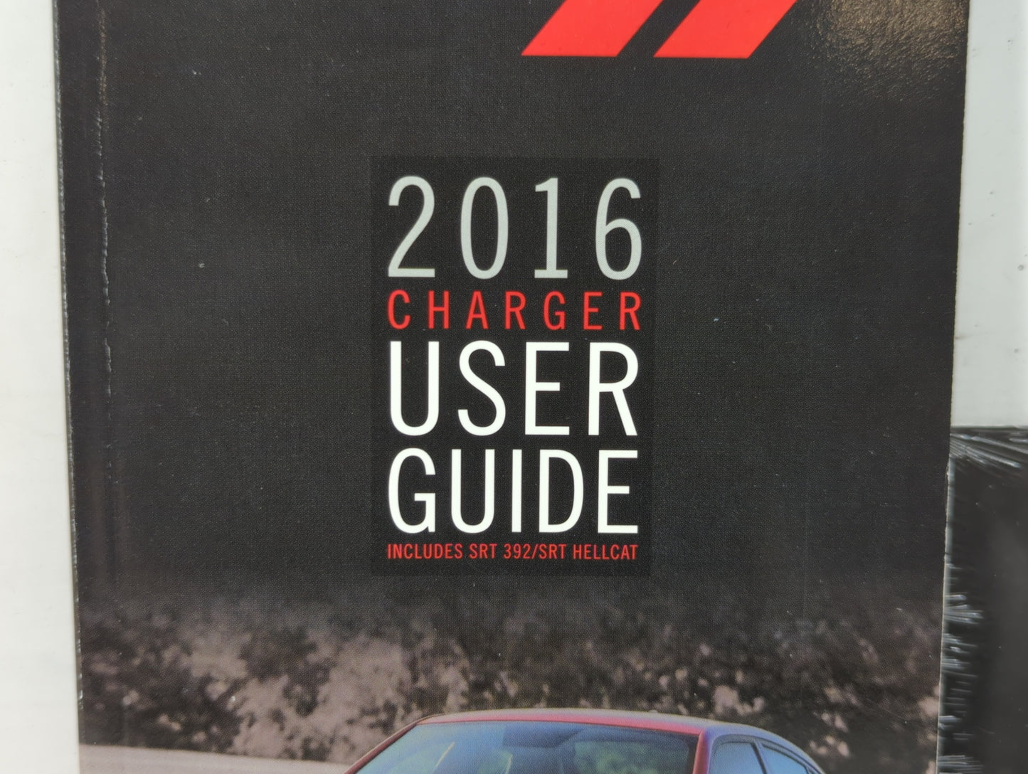 2016 Dodge Charger Owners Manual Book Guide OEM Used Auto Parts - Oemusedautoparts1.com