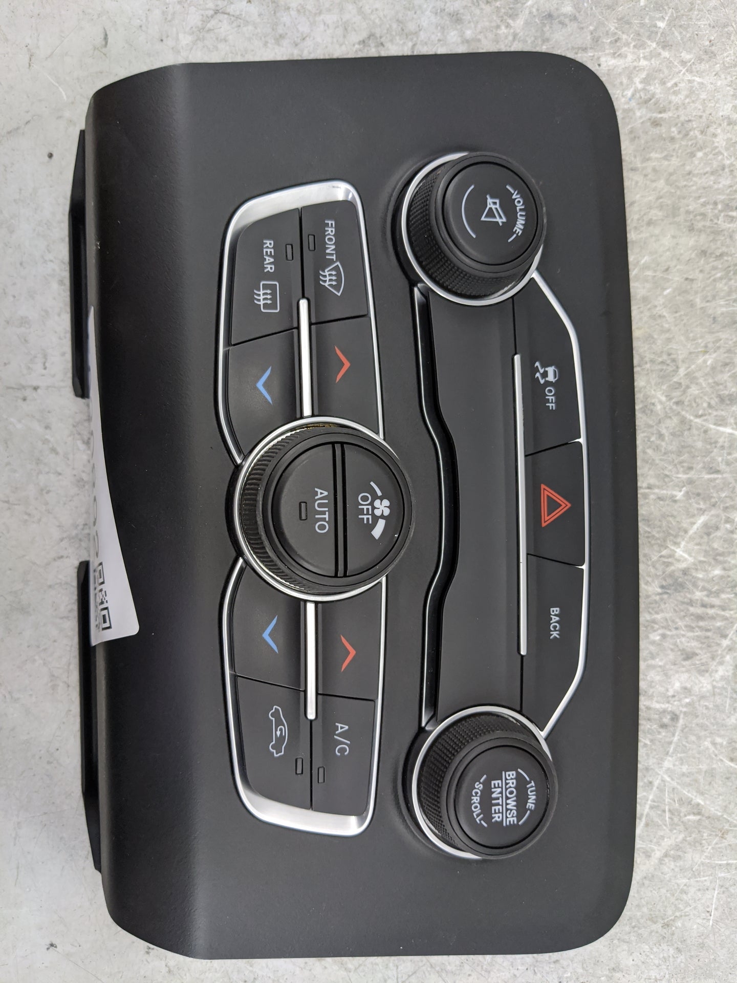 2015-2016 Dodge Charger Climate Control Module Temperature AC/Heater Replacement P/N:P56054676AB 52490417 Fits Fits 2015 201