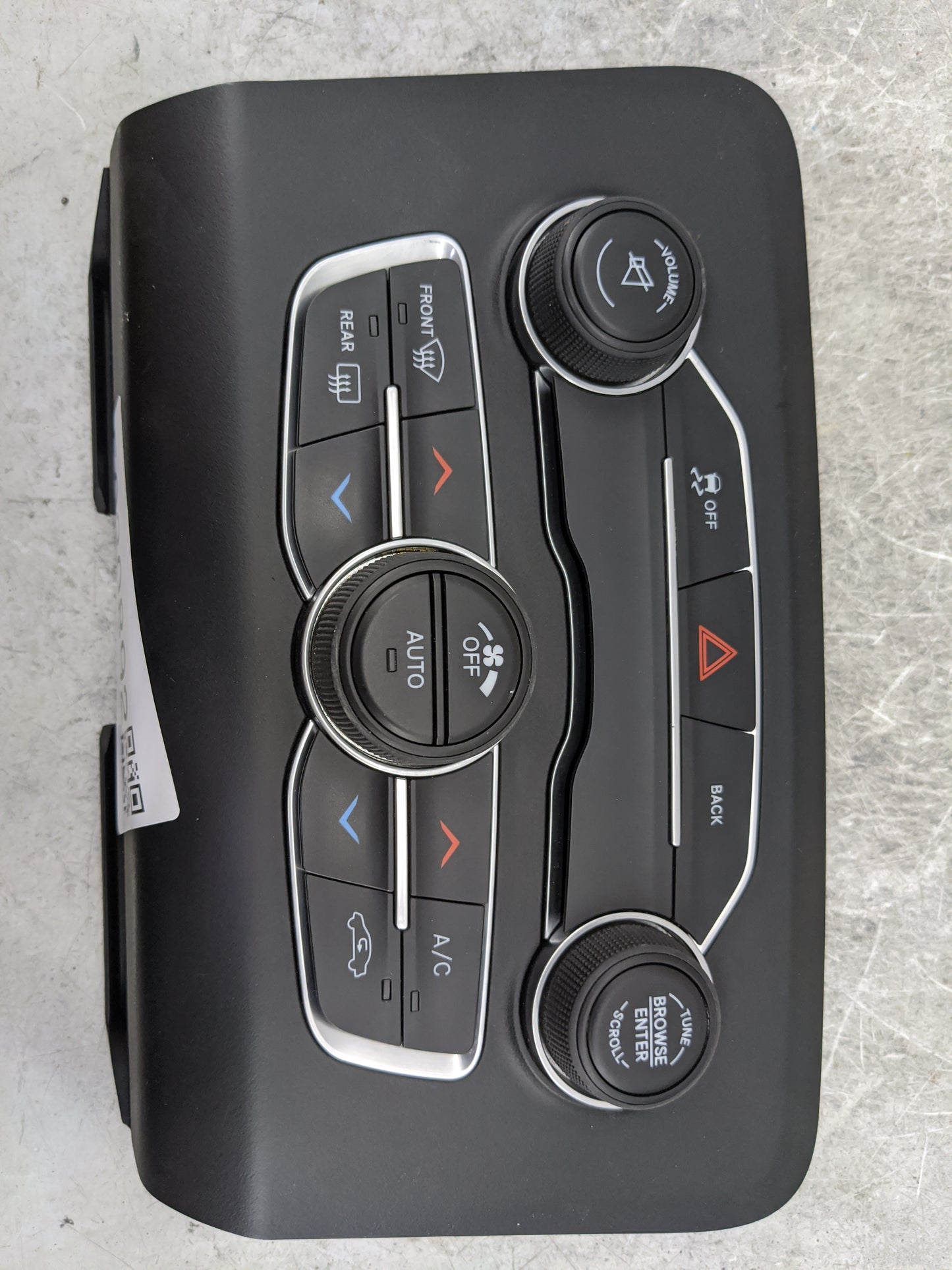 2015-2016 Dodge Charger Climate Control Module Temperature AC/Heater Replacement P/N:P56054676AB 52490417 Fits Fits 2015 201