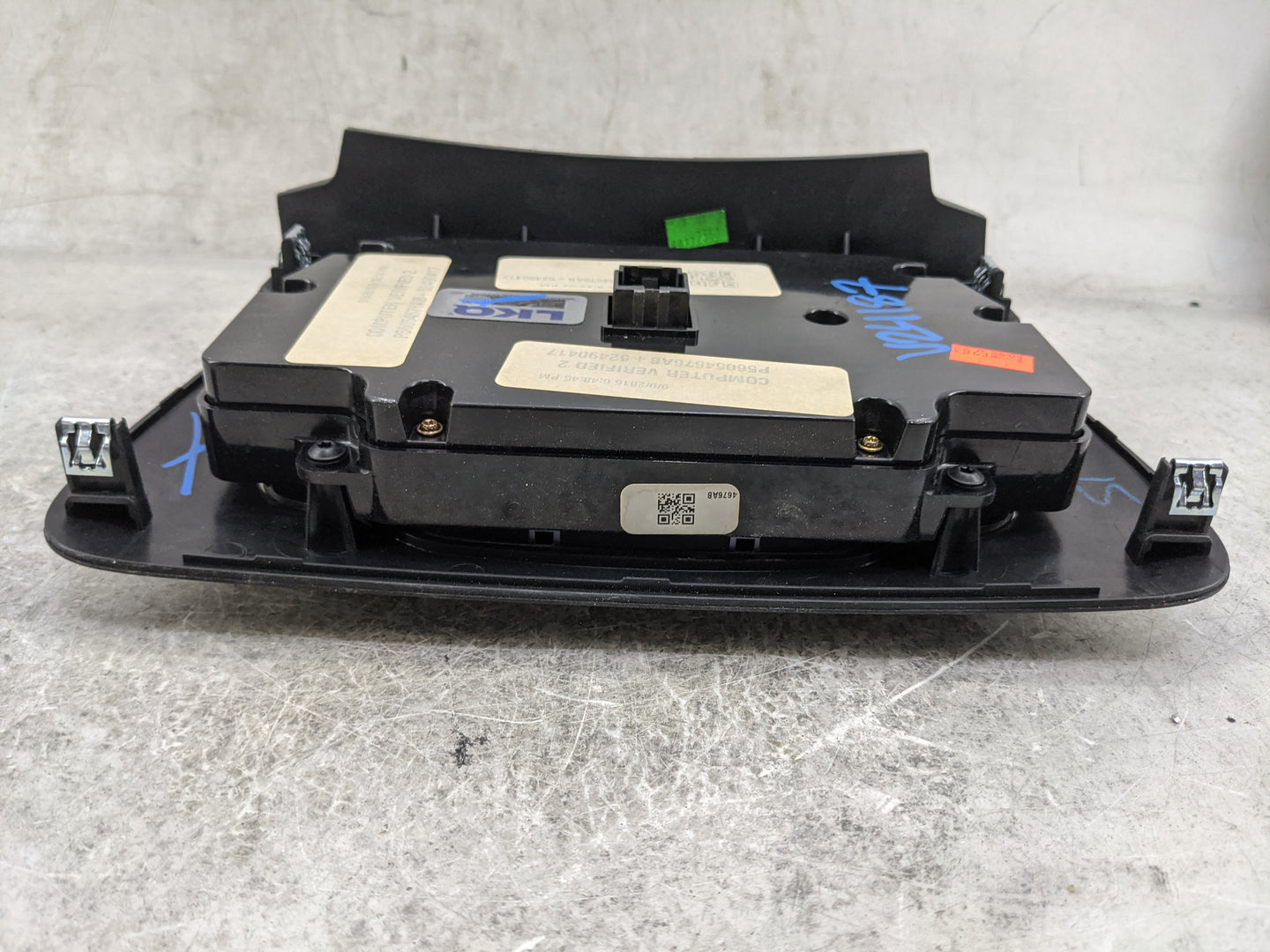 2015-2016 Dodge Charger Climate Control Module Temperature AC/Heater Replacement P/N:P56054676AB 52490417 Fits Fits 2015 201