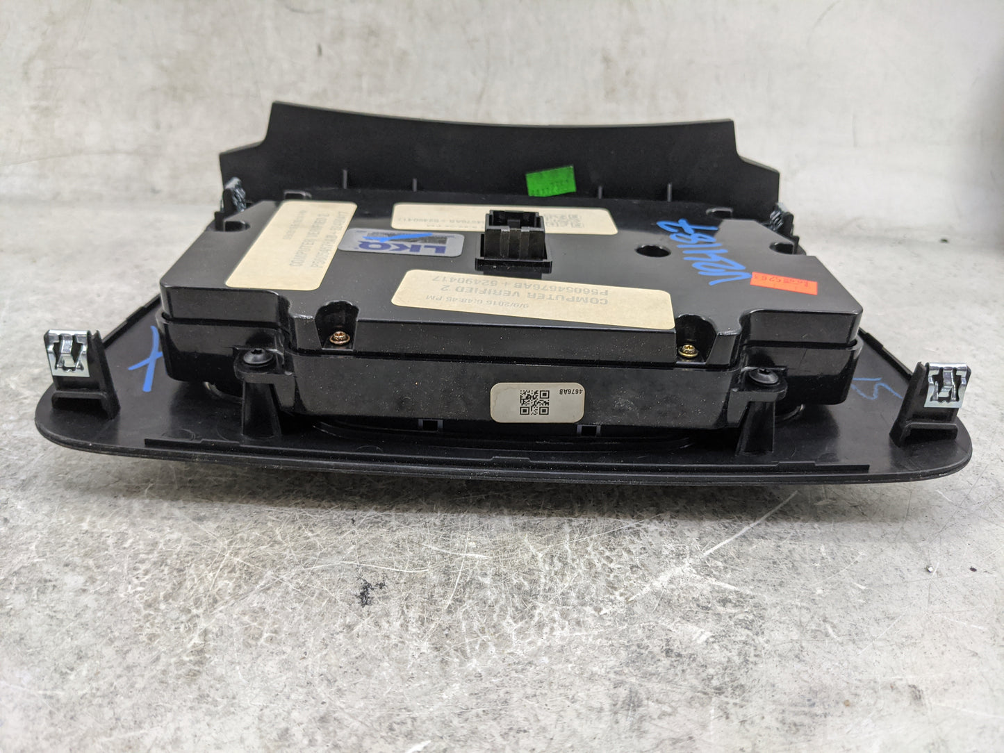 2015-2016 Dodge Charger Climate Control Module Temperature AC/Heater Replacement P/N:P56054676AB 52490417 Fits Fits 2015 201
