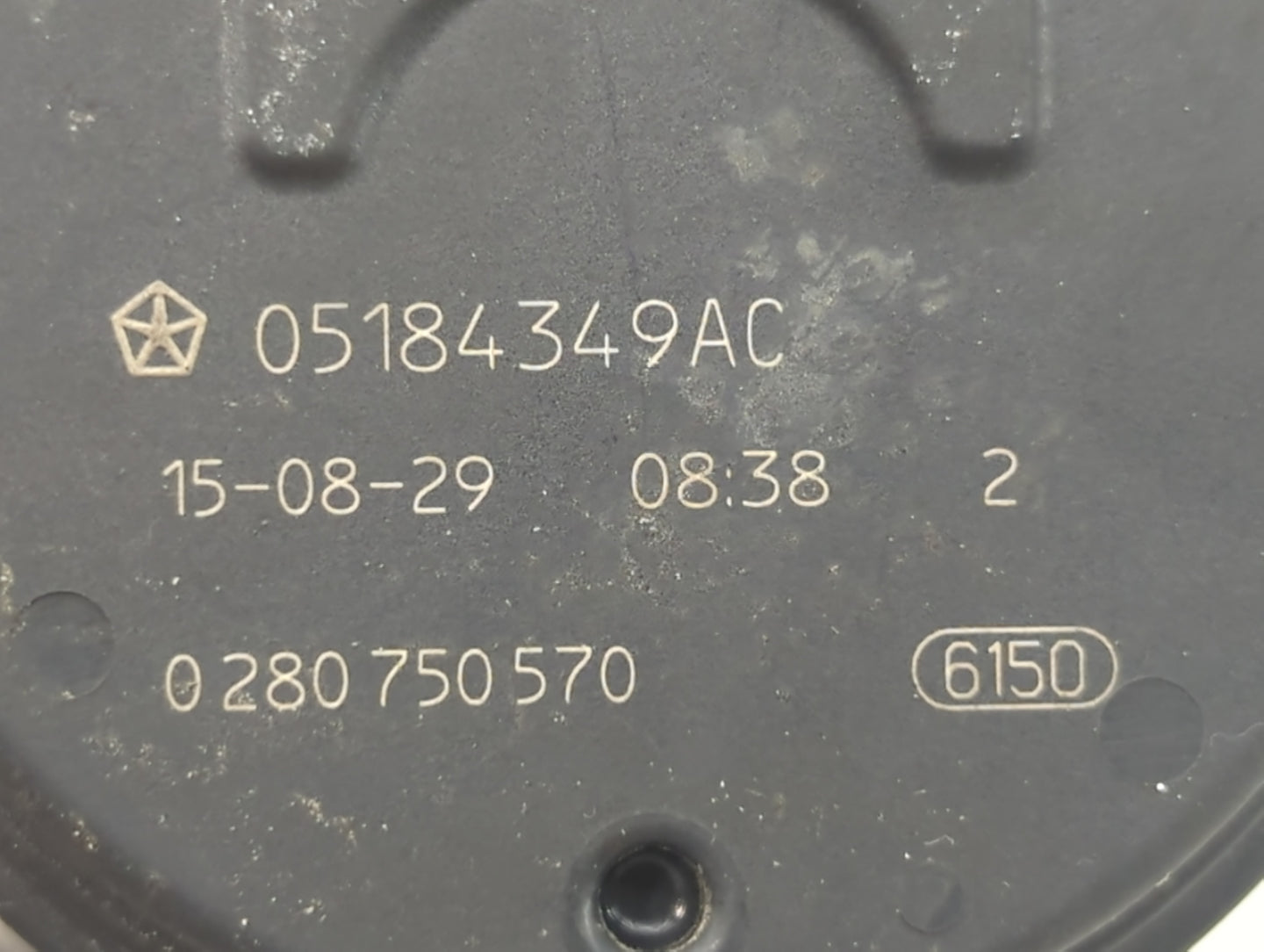 2011-2022 Dodge Charger Throttle Body Fits Fits 2011 2012 2013 2014 2015 2016 2017 2018 2019 2020 2021 2022 OEM Used Auto Pa