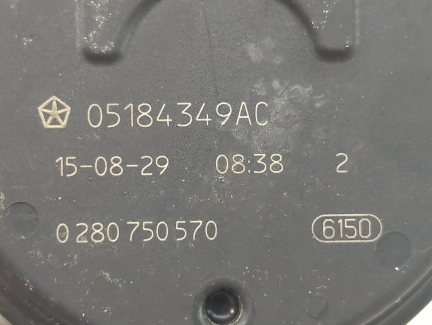 2011-2022 Dodge Charger Throttle Body Fits Fits 2011 2012 2013 2014 2015 2016 2017 2018 2019 2020 2021 2022 OEM Used Auto Pa
