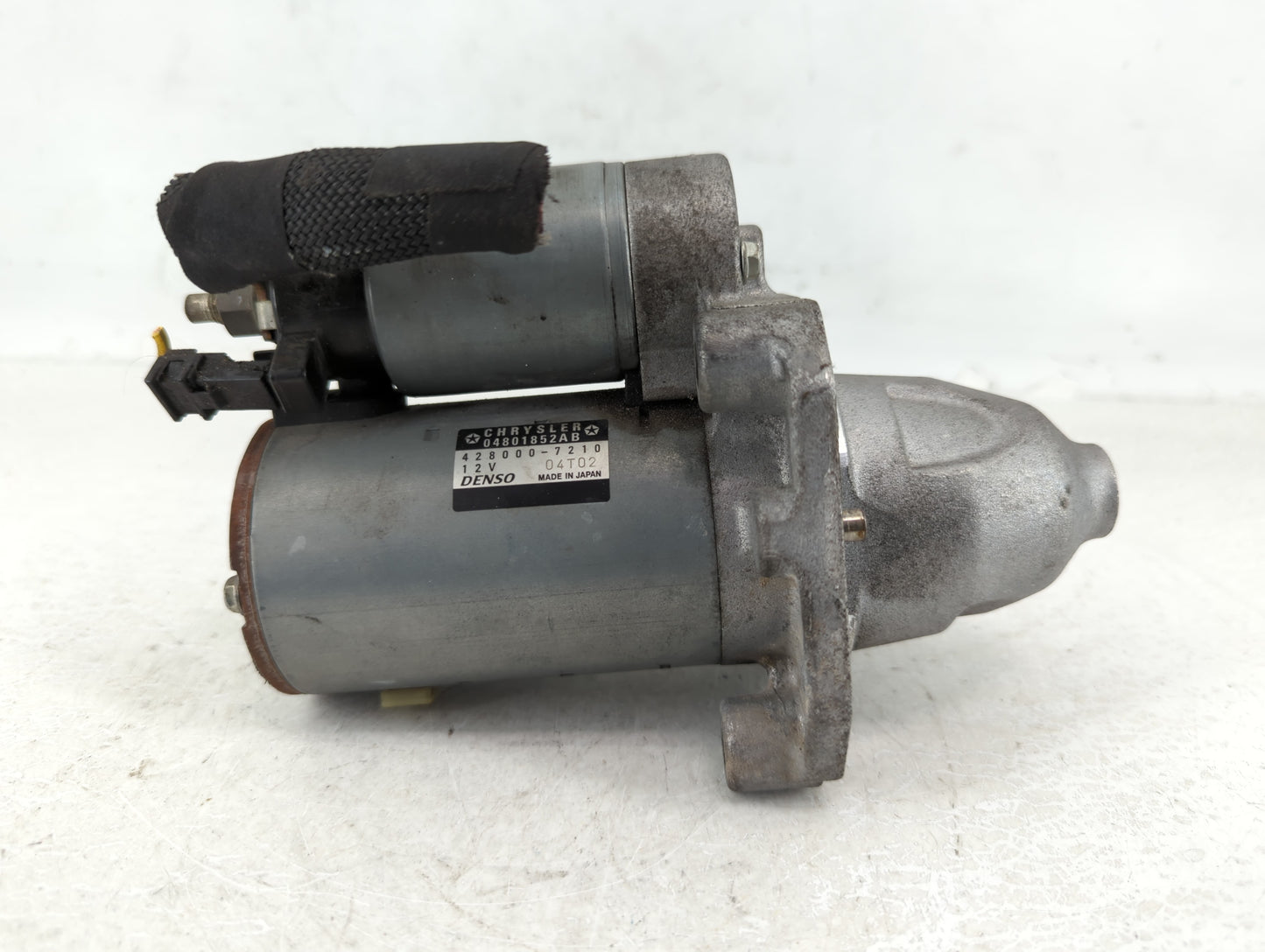 2011-2016 Dodge Charger Car Starter Motor Solenoid OEM P/N:428000-7210 Fits Fits 2011 2012 2013 2014 2015 2016 OEM Used Auto