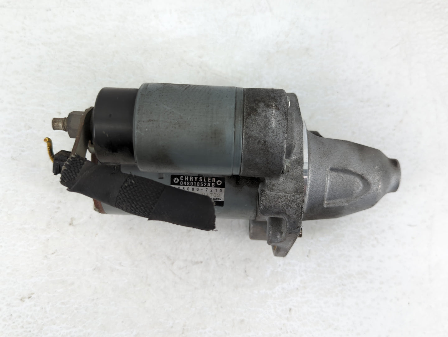 2011-2016 Dodge Charger Car Starter Motor Solenoid OEM P/N:428000-7210 Fits Fits 2011 2012 2013 2014 2015 2016 OEM Used Auto