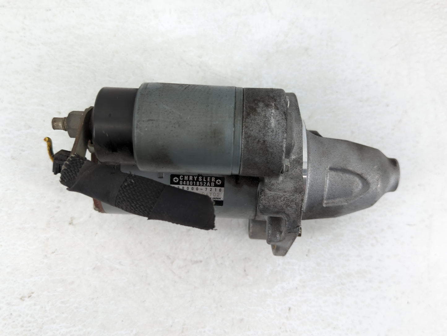 2011-2016 Dodge Charger Car Starter Motor Solenoid OEM P/N:428000-7210 Fits Fits 2011 2012 2013 2014 2015 2016 OEM Used Auto