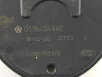 2011-2022 Dodge Charger Throttle Body P/N:0 280 750 570 05184349AC Fits OEM Used Auto Parts - Oemusedautoparts1.com